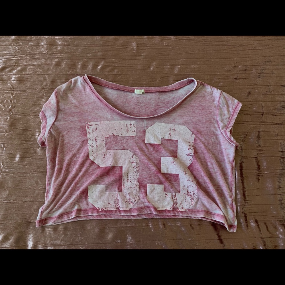 Garage crop top